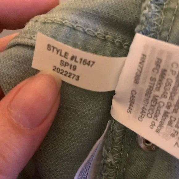 J.Crew 10" Cutoff Garment Dyedd Denim Boy Short - Picture 5 of 8